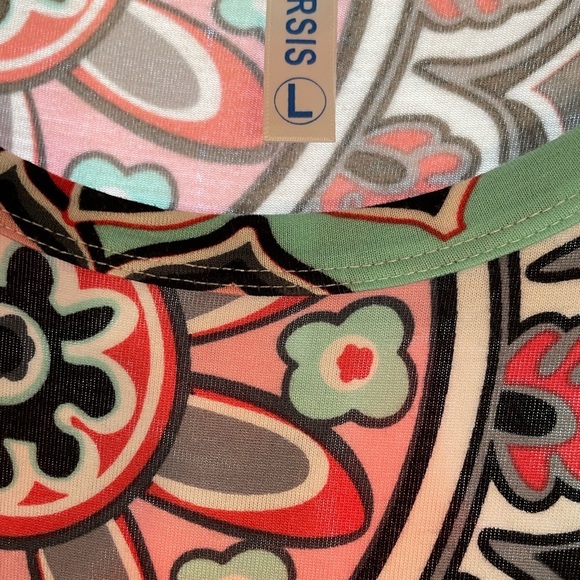 Korsis brand fun multicolor dress size L - Picture 3 of 9